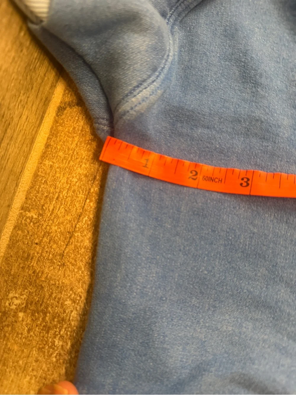 Free People Movement Bonfire Hoodie Cosmic Cobalt Blue Size Medium - Picture 8 of 10